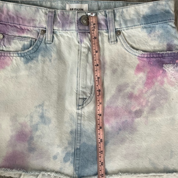 Hudson viper pigment dyed mini skirt 25 - Picture 11 of 11